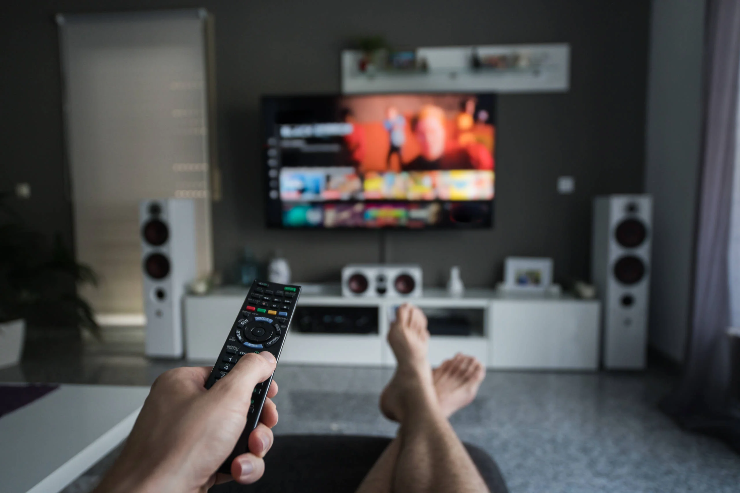 Menos TV, mais movimento Assistir menos à televisão