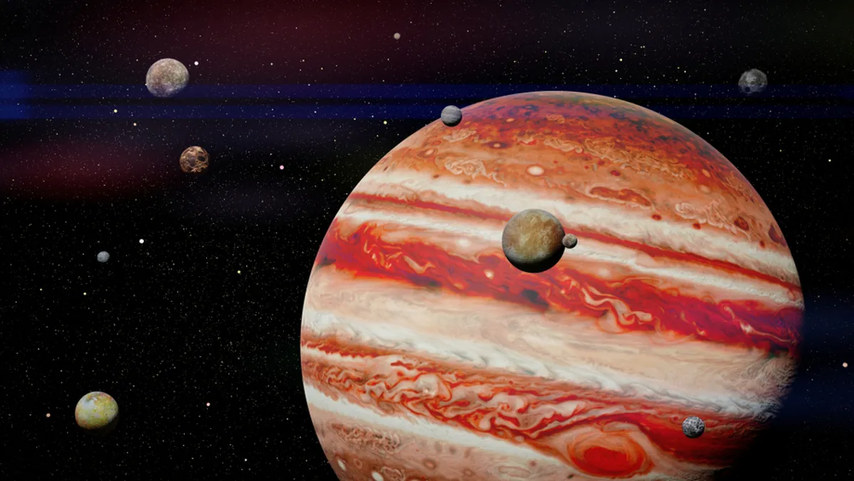 Júpiter Ganha 12 novas luas ultrapassa Saturno com 92 luas