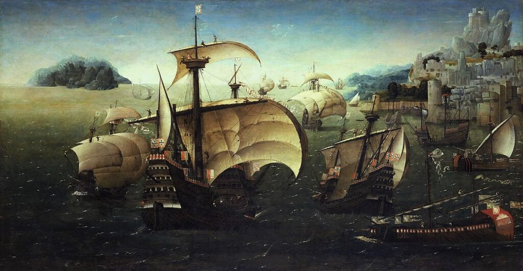 Qual era o principal objetivo dos empreendimentos marítimos dos séculos XV e XVI? Eles -conseguiram