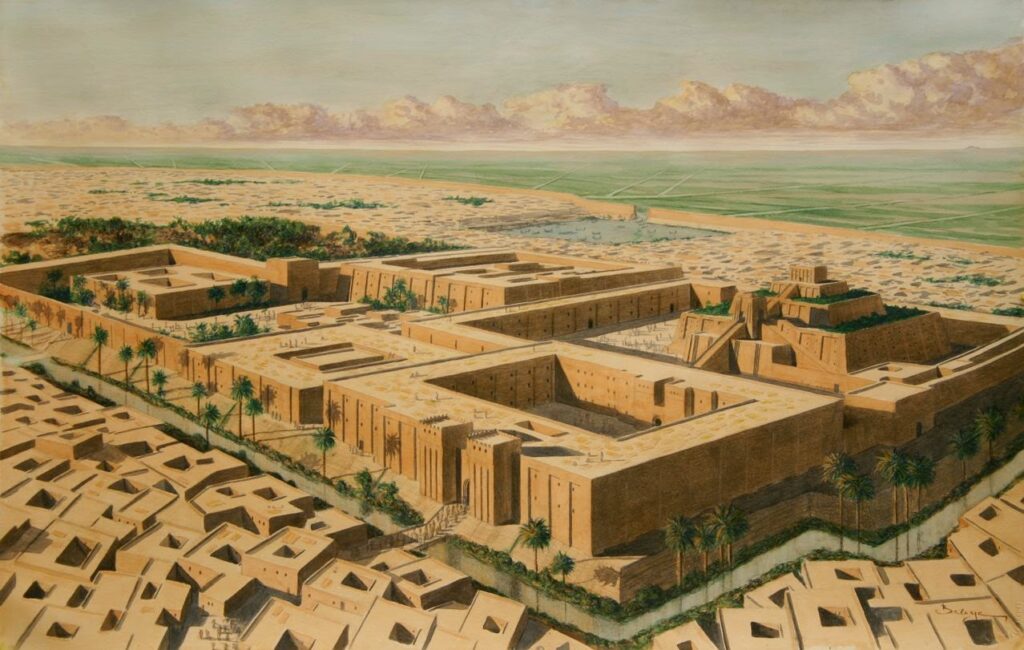A região da Suméria,na Mesopotâmia,era formada por várias cidades-Estados.