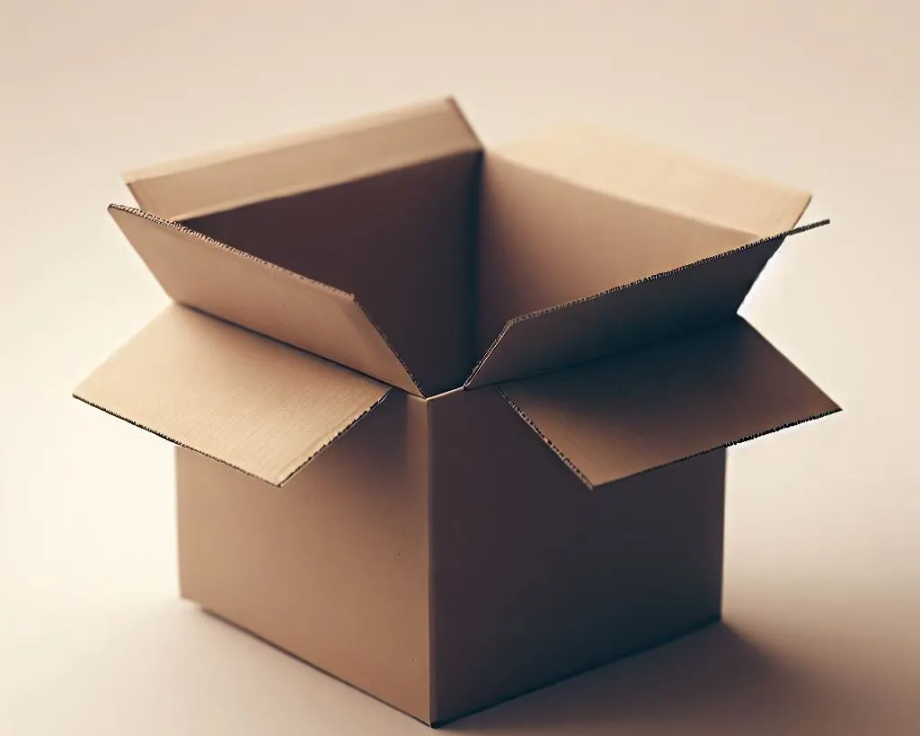 Uma caixa de papelão tem dimensões 20 cm × 30 cm × 40 cm.