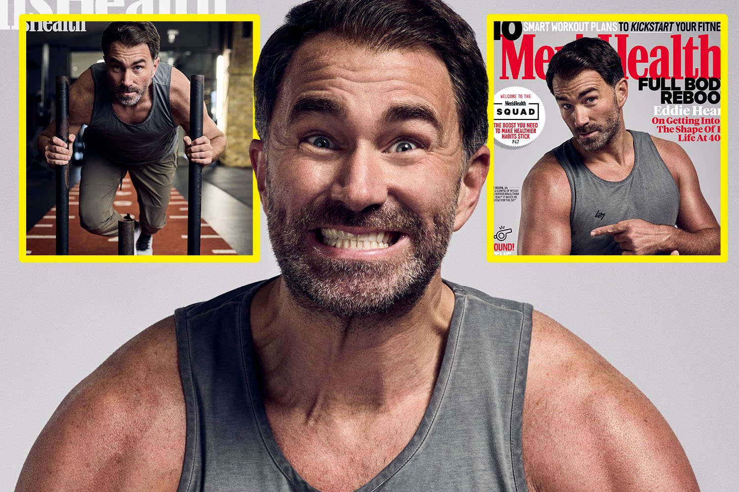 'Você pode morrer' - Eddie Hearn posa na capa da Men's Health e revela medos que levaram a uma impressionante transformação corporal