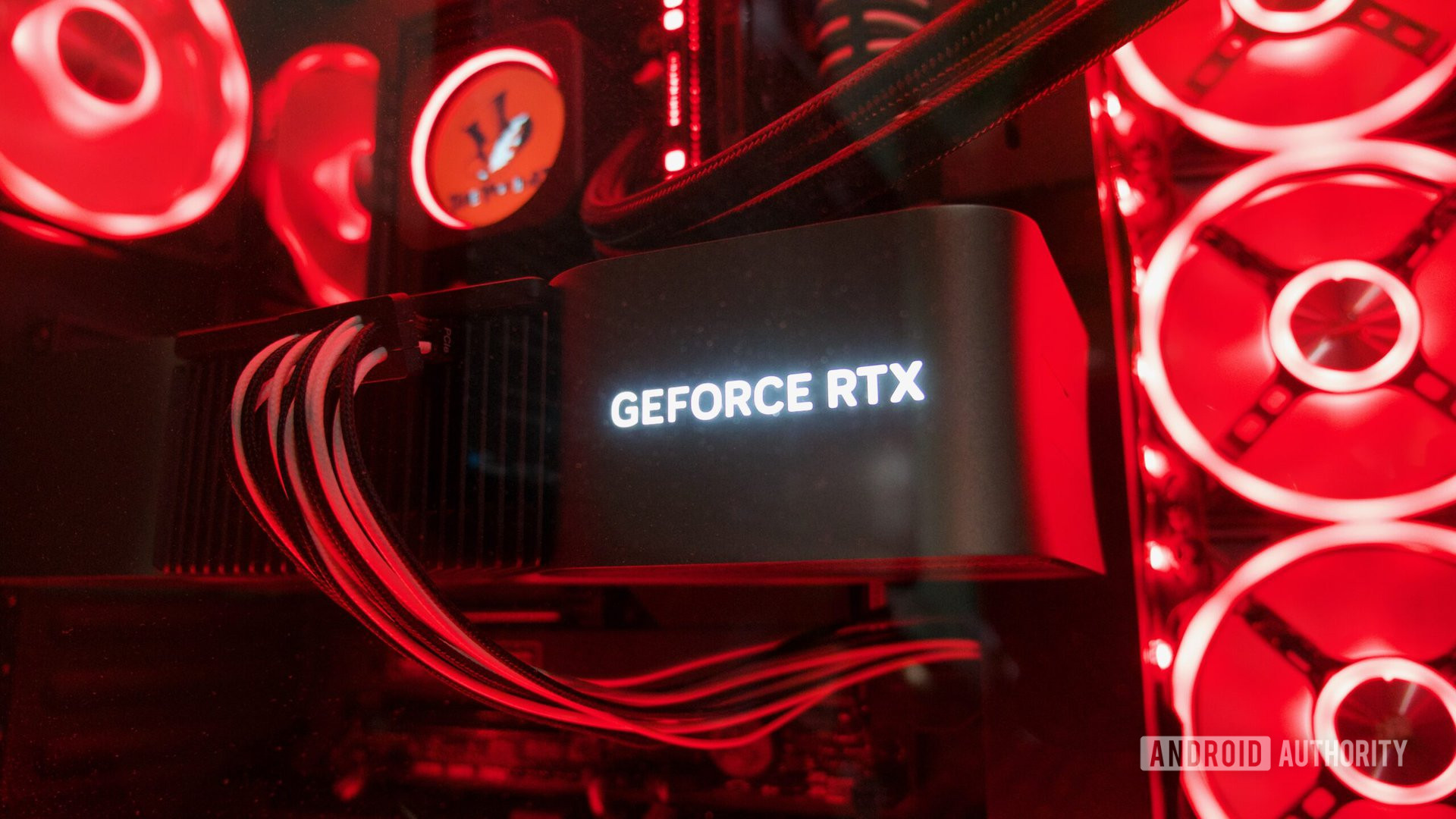 Logotipo NVIDIA GeForce RTX no RTX 4090